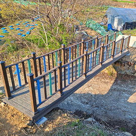 Miryang Farmland Wooden Bridge